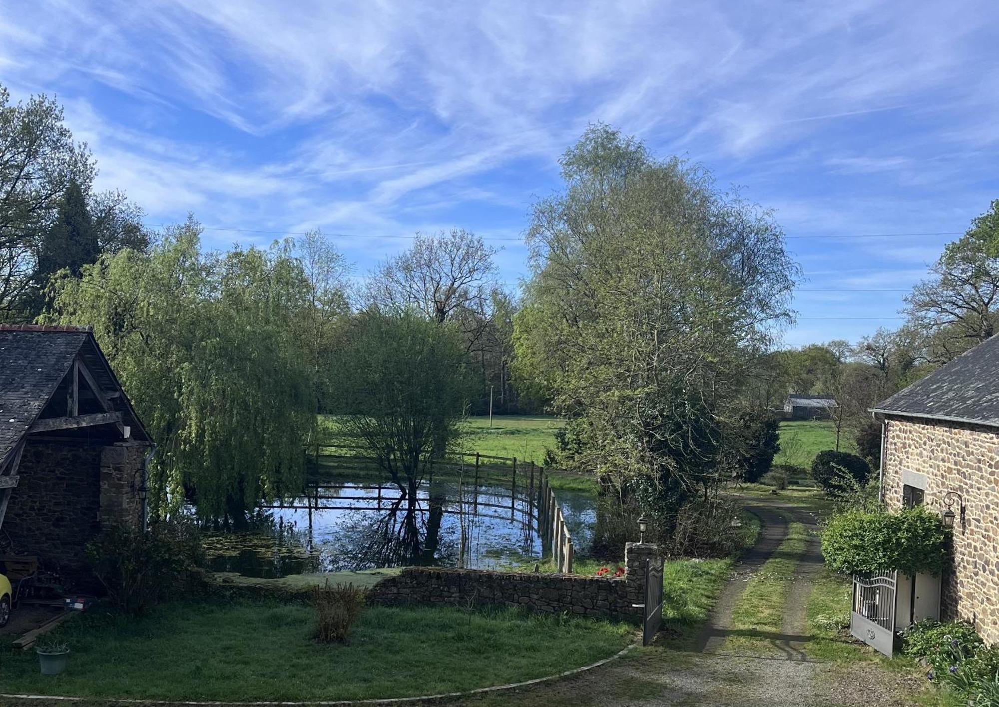 La Demeure Romantique Bazouges-sous-Hede Extérieur photo